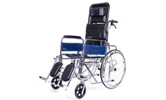 Dayang - Model DY01903GC - High Back Reclining Steel Manual Wheelchair
