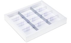 H+H SYSTEM - Dividers with Slotted Rail Holder