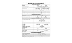 Medical Illumination - Model MI-300 - Exam Light - Spec