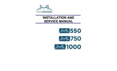 Medical Illumination - Model MI-1000 - Surgery Lights - Manual