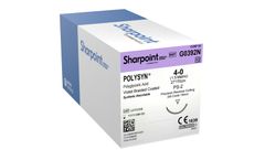 Sharpoint Suture - Model G0392N - Polysyn 4-0 Violet 1x27`` PS-2