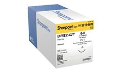Sharpoint Suture - Model B1916N - 6-0 Express Gut 1x18Inch PC-1