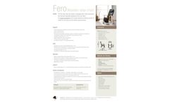 Haelvoet - Model Fero 07579 - Wooden Relax Chair - Brochure