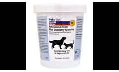 Pala-Tech Potassium Citrate Plus Cranberry Granules - Video