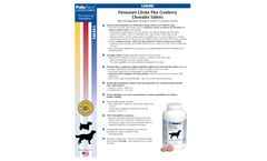 Pala-Tech - Potassium Citrate Plus Cranberry Chewable Tablets - Brochure