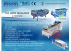 Benenv - Model KDS - Wave separator Sludge thickening and dewatering