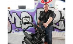 HomeBrace - Model MyEcc and MyArm - Power Wheelchair Eyegaze Control System
