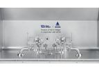 Model VarioSys - Sterile: Trolley System for Aseptic Filling of Differently Sized Bags (Semiautomatic)