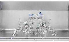 Model VarioSys - Sterile: Trolley System for Aseptic Filling of Differently Sized Bags (Semiautomatic)