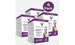High Potency Veterinary Probiotic for Pets - 4 Pack
