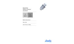 BORLA - Model 4649 - Blood Line - Dialyzer Connectors Brochure