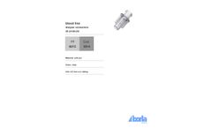 BORLA - Model 3514 - Blood Line - Dialyzer Connectors Brochure