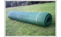 Snow-Plastic - Extruded Flat Plastic Grass Protection Mesh Mattress