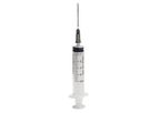 AldarMed - Model LS0521G114 - Hypodermic Syringe with Gasket, Needle 5 cc luer slip 21Gx1¼”