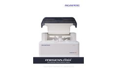 Agappe - Model Mispa Clinia Plus - Fully Automated Clinical Chemistry Analyzer - Brochure