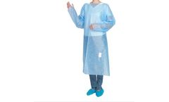 MedPurest - Model MDPPLG-1057 - Disposable Reverse Wear Isolation Clothing (PP + PE)