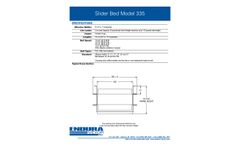 Endura-Veyor - Model 335 - Straight Slider Bed Belt Conveyors - Brochure