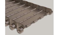 Endura-Veyor - Model "S" Series (Slide on Wing Style) - 2 1/2" Pitch Steel Belting