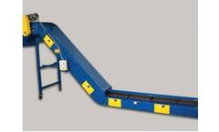 Endura-Veyor - Model 2500W - 2 1/2" Pitch Hinged Steel Belt Conveyor