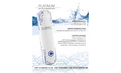 Quantum Disinfection - Model CLAIRIFY 12 - Water Disinfection Brochure