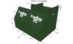 TrapBag - Model TBR120 - 4ft Barriers - 15m (50 ft) Sections