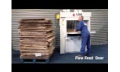 LSM WRX200 Cross Ram Baler Video
