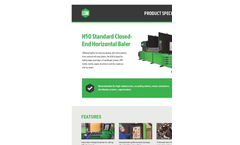 LSM - Model H50 - Standard Closed-End Horizontal Baler - Brochure