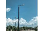 Ecool-Power - Model 30W-120W - Solar Pole Street Light