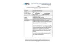 Prep-Lock - Tamper Evident Caps for Oral Syringes Datasheet