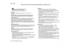 GEO FirstFUSE - Model MTPJ - Plating System Instructions for Use- Brochure