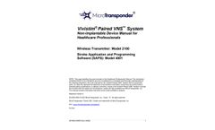 Non-implantable Device Manual for Healthcare Professionals