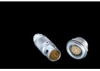 Model 2C/2G Series - Short Self-Latching Multipole Connector with Key (2g Series)