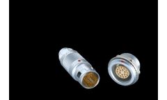 Model 2C/2G Series - Short Self-Latching Multipole Connector with Key (2g Series)