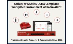 Do You Need To Be OSHA Compliant? Room Alert Is The Ultimate Monitoring Solution!