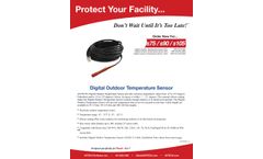 AVTECH - Model TMP-DOT-SEN/TMP-DOT50-SEN/TMP-DOT100-SEN - Digital Outdoor Temperature Sensor - Brochure