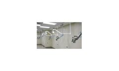 Model VT-110-HCD - Ceiling-Mounted Small Animal Anesthesia Machine