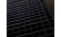 Qindelin - Black Painted Carbon Steel Bar Grating Panels