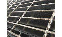 Qindelin - Steel Gratings Bitumious Painted for Operating Gangways, Gangplank Grating, Cargo Gangways