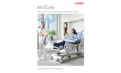Air2Care - Model 4,5,6,8 - 2 Cell Alternating Mattress - Brochure