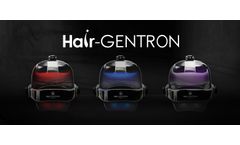 Model Hair Gentron - Led Device to Effectively Treat Hair Loss