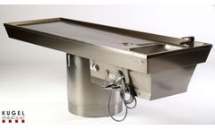 Model Autopsy Table ST 10/150 - Height-Adjustable - Autopsy Tables and Accessories
