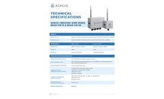 Ackcio - Model BEAM-VW-S1/BEAM-VW-S8 - Vibrating Wire Nodes - Datasheet