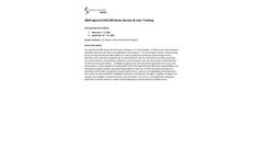 Ametek Spectro -  2024 Spectroil M/100 Series Service & User Training Courses - Brochure