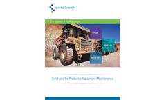 Solutions for Predictive Equipment Maintenance - Datasheet