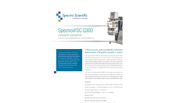 Ametek Spectro - Model SpectroVisc 300 Series - Automatic Laboratory Viscometer - Brochure