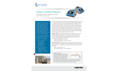 Ametek Spectro - Infracal 2 Biofuel Analyzers - Brochure