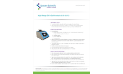Ametek Spectro- Application Note - High Range Oil in Soil Analysis (0.5-10.0%) - Brochure