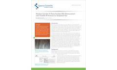 Application Note - Residual cylinder oil base number (BN) measurement with portable IR analysis for shipboard use