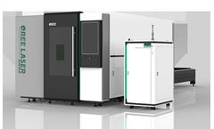 Oree - Model OR-PA Series - Fully Enclosed Exchange Platform Fiber Laser Cutting Machine