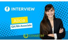 Meet Alicia, QA/RA Associate at COVARTIM (in FR) - Video